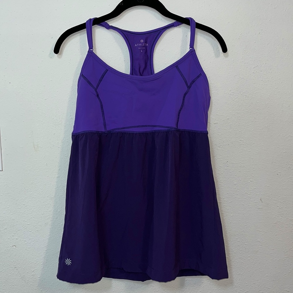 Athleta Morning Glory Purple Retreat Tank